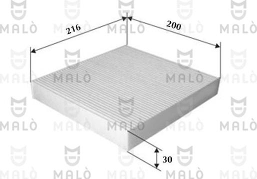 AKRON-MALÒ 1531491 - Filter, interior air car-mod.net