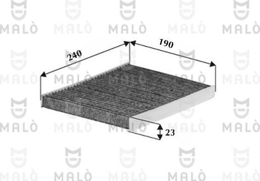 AKRON-MALÒ 1531562 - Filter, interior air car-mod.net