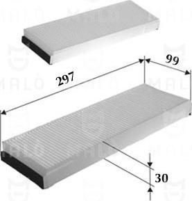AKRON-MALÒ 1531031 - Filter, interior air car-mod.net
