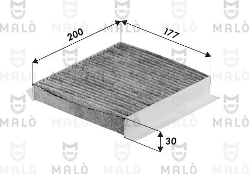 AKRON-MALÒ 1531392 - Filter, interior air car-mod.net