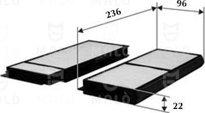 AKRON-MALÒ 1531311 - Filter, interior air car-mod.net