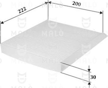 AKRON-MALÒ 1531331 - Filter, interior air car-mod.net