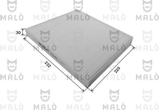 AKRON-MALÒ 1532401 - Filter, interior air car-mod.net
