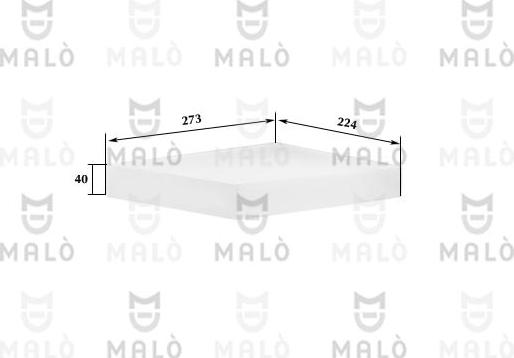 AKRON-MALÒ 1532481 - Filter, interior air car-mod.net