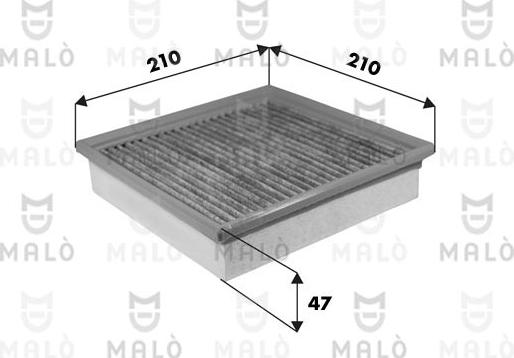 AKRON-MALÒ 1532522 - Filter, interior air car-mod.net