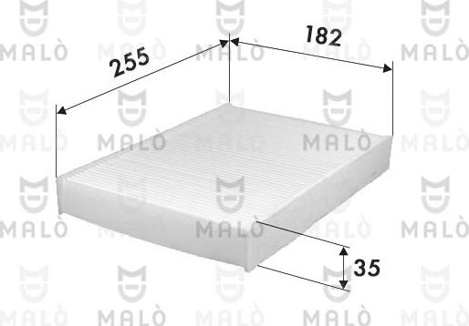 AKRON-MALÒ 1532632 - Filter, interior air car-mod.net