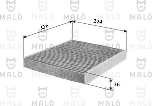 AKRON-MALÒ 1532002 - Filter, interior air car-mod.net