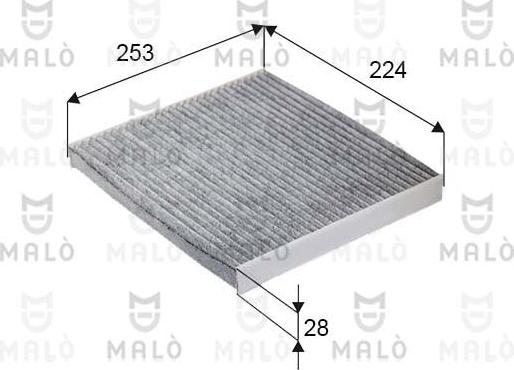 AKRON-MALÒ 1532802 - Filter, interior air car-mod.net
