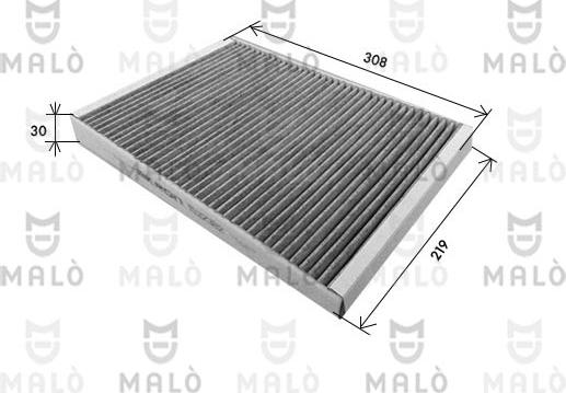 AKRON-MALÒ 1532382 - Filter, interior air car-mod.net