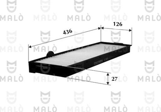 AKRON-MALÒ 1532331 - Filter, interior air car-mod.net