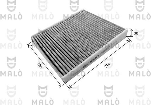AKRON-MALÒ 1532372 - Filter, interior air car-mod.net