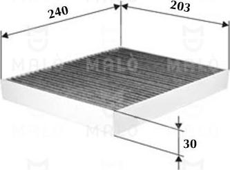 AKRON-MALÒ 1532232 - Filter, interior air car-mod.net