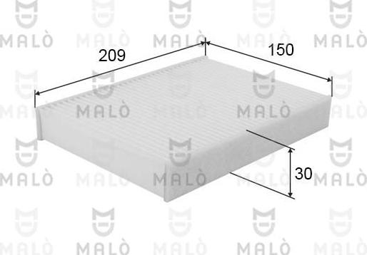 AKRON-MALÒ 1532781 - Filter, interior air car-mod.net
