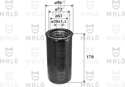 AKRON-MALÒ 1520058 - Fuel filter car-mod.net