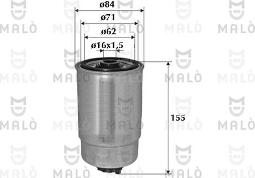AKRON-MALÒ 1520084 - Fuel filter car-mod.net