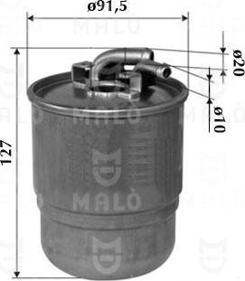 AKRON-MALÒ 1520083 - Fuel filter car-mod.net