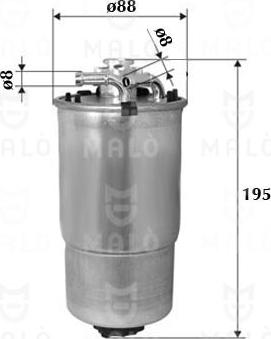 AKRON-MALÒ 1520033 - Fuel filter car-mod.net