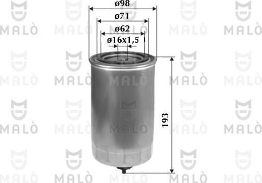 AKRON-MALÒ 1520074 - Fuel filter car-mod.net