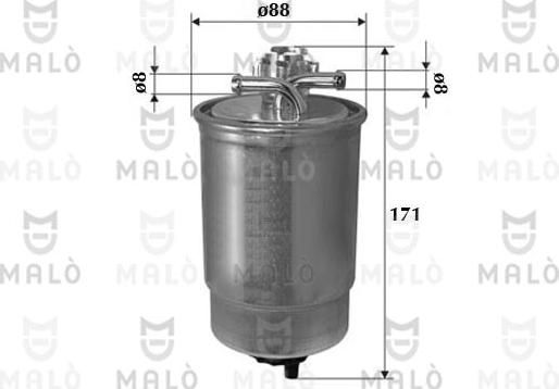 AKRON-MALÒ 1520077 - Fuel filter car-mod.net