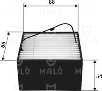 AKRON-MALÒ 1520141 - Fuel filter car-mod.net