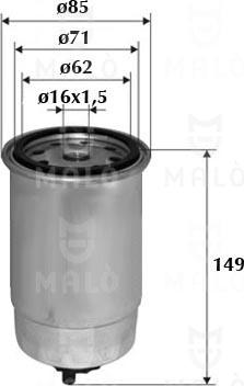 AKRON-MALÒ 1520153 - Fuel filter car-mod.net