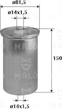 AKRON-MALÒ 1520161 - Fuel filter car-mod.net