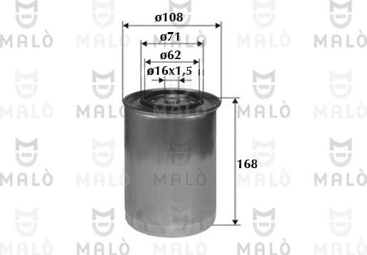 AKRON-MALÒ 1520101 - Fuel filter car-mod.net