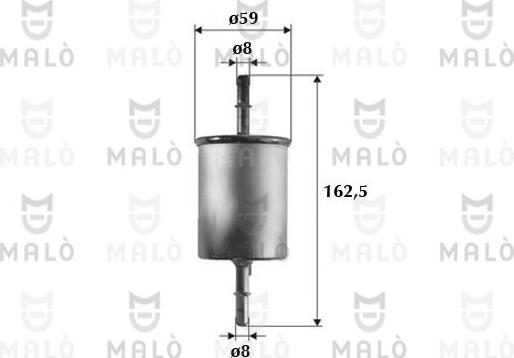 AKRON-MALÒ 1520116 - Fuel filter car-mod.net