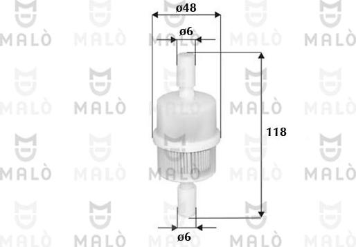 AKRON-MALÒ 1520111 - Fuel filter car-mod.net