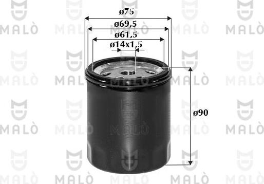 AKRON-MALÒ 1520117 - Fuel filter car-mod.net
