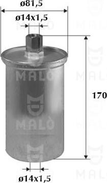 AKRON-MALÒ 1520182 - Fuel filter car-mod.net