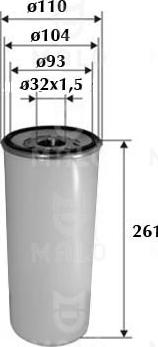 AKRON-MALÒ 1520134 - Fuel filter car-mod.net