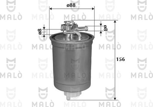 AKRON-MALÒ 1520122 - Fuel filter car-mod.net