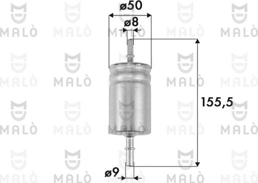 AKRON-MALÒ 1520248 - Fuel filter car-mod.net