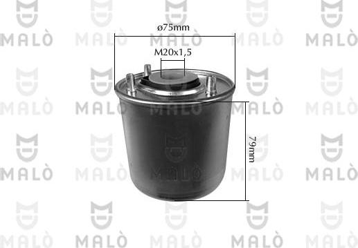 AKRON-MALÒ 1520224 - Fuel filter car-mod.net