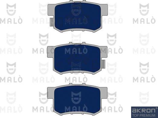 AKRON-MALÒ 1050933 - Brake Pad Set, disc brake car-mod.net