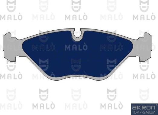 AKRON-MALÒ 1050696 - Brake Pad Set, disc brake car-mod.net