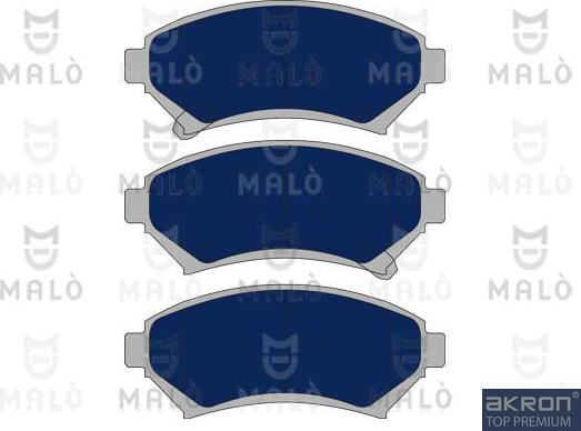 AKRON-MALÒ 1050641 - Brake Pad Set, disc brake car-mod.net