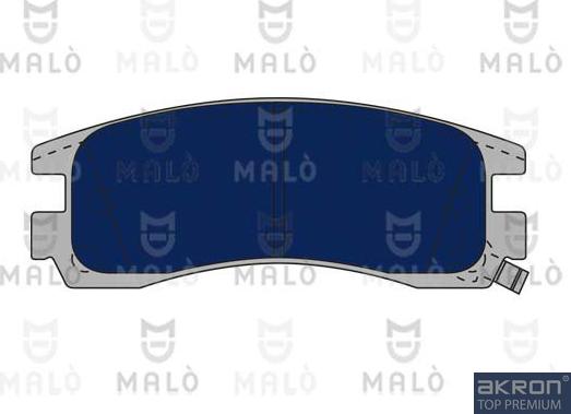 AKRON-MALÒ 1050642 - Brake Pad Set, disc brake car-mod.net