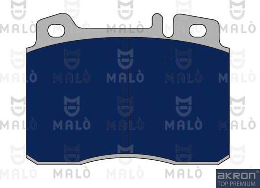 AKRON-MALÒ 1050608 - Brake Pad Set, disc brake car-mod.net