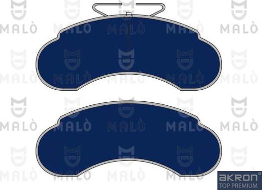 AKRON-MALÒ 1050603 - Brake Pad Set, disc brake car-mod.net
