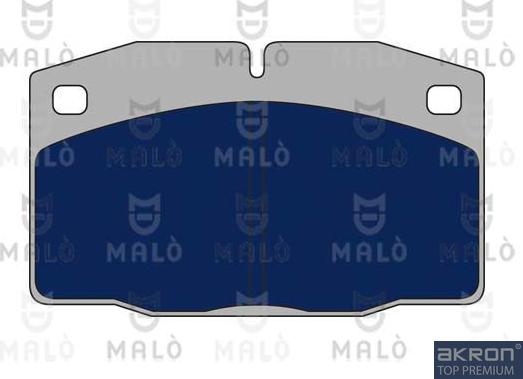 AKRON-MALÒ 1050636 - Brake Pad Set, disc brake car-mod.net