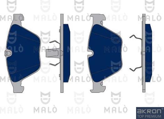 AKRON-MALÒ 1050082 - Brake Pad Set, disc brake car-mod.net