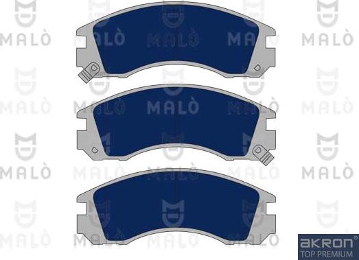 AKRON-MALÒ 1050892 - Brake Pad Set, disc brake car-mod.net