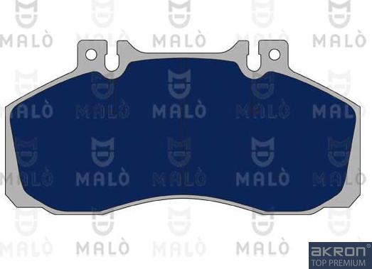 AKRON-MALÒ 1050860 - Brake Pad Set, disc brake car-mod.net