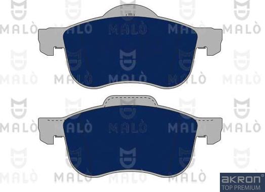 AKRON-MALÒ 1050802 - Brake Pad Set, disc brake car-mod.net