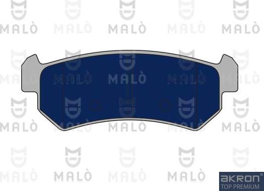 AKRON-MALÒ 1050807 - Brake Pad Set, disc brake car-mod.net
