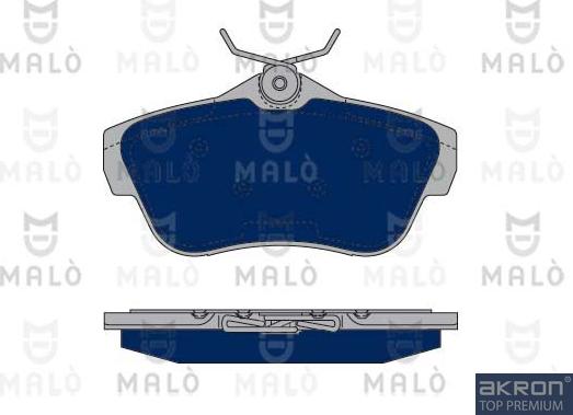 AKRON-MALÒ 1050348 - Brake Pad Set, disc brake car-mod.net