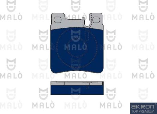 AKRON-MALÒ 1050315 - Brake Pad Set, disc brake car-mod.net