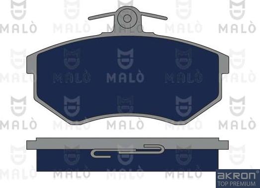 AKRON-MALÒ 1050325 - Brake Pad Set, disc brake car-mod.net